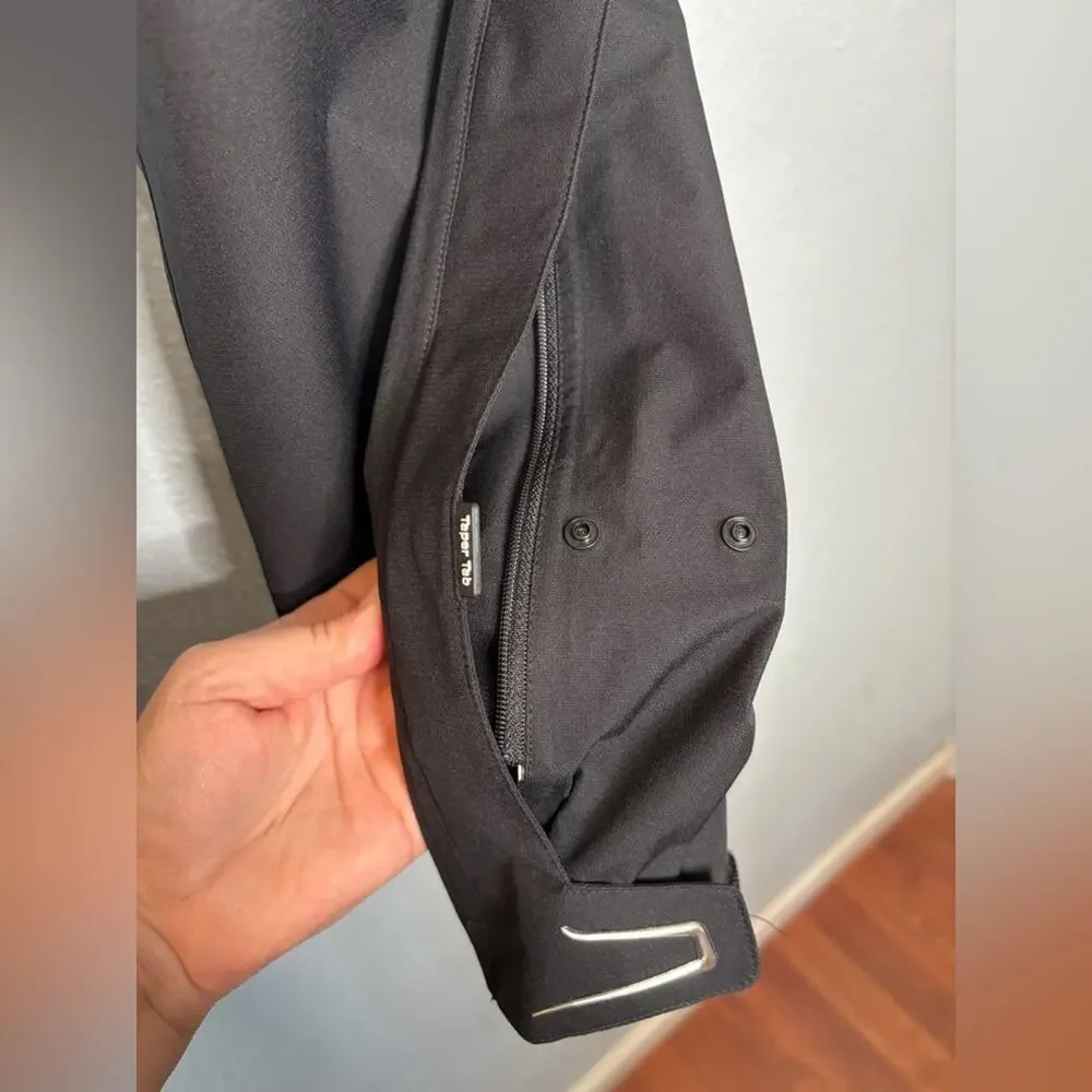 Sunice Edisson Gore Tex Paclite Waterproof Black Golf Pants Lightweight XL